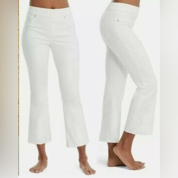 Spanx White Jeans with Elastic Waist Band Women’s Size XL - Picture 9 of 9